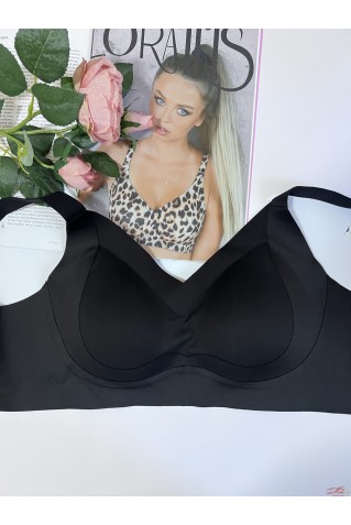 Гладкий безшовний бюстгальтер-топ Lora Iris 8144